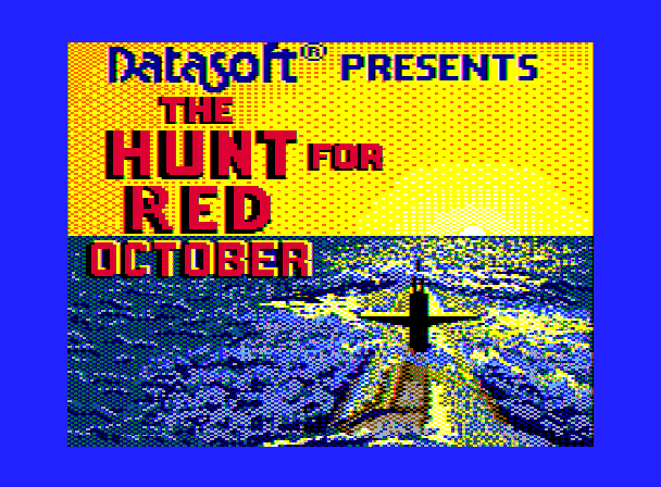 The Hunt For The Red October Title Screen